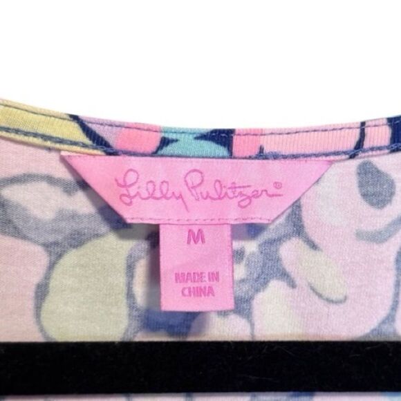 LILLY PULITZER- Ariana Gypsy Jungle Print Swing Asymmetrical Dress, Size M - Picture 4 of 14